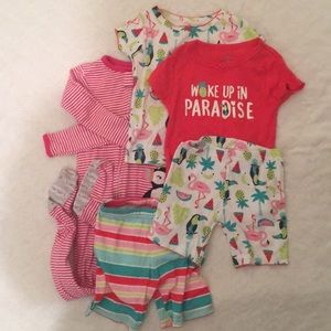 Carter’s baby pj’s bundle, size 18 months